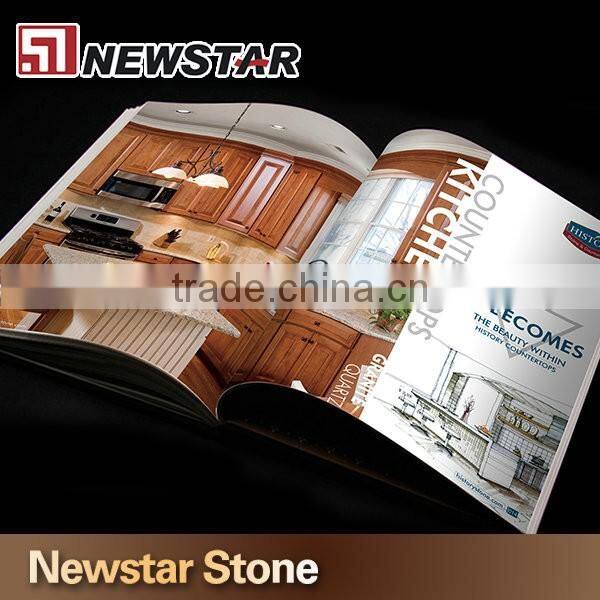 Newstar stone catalogue printing buochure design samples
