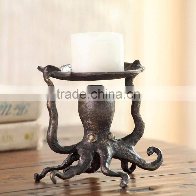 2017 NEW Octopus Pillar Candleholder