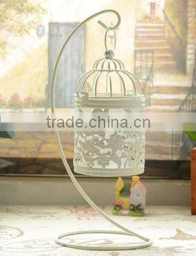 2016 black metal candle holder tealight holder small lantern