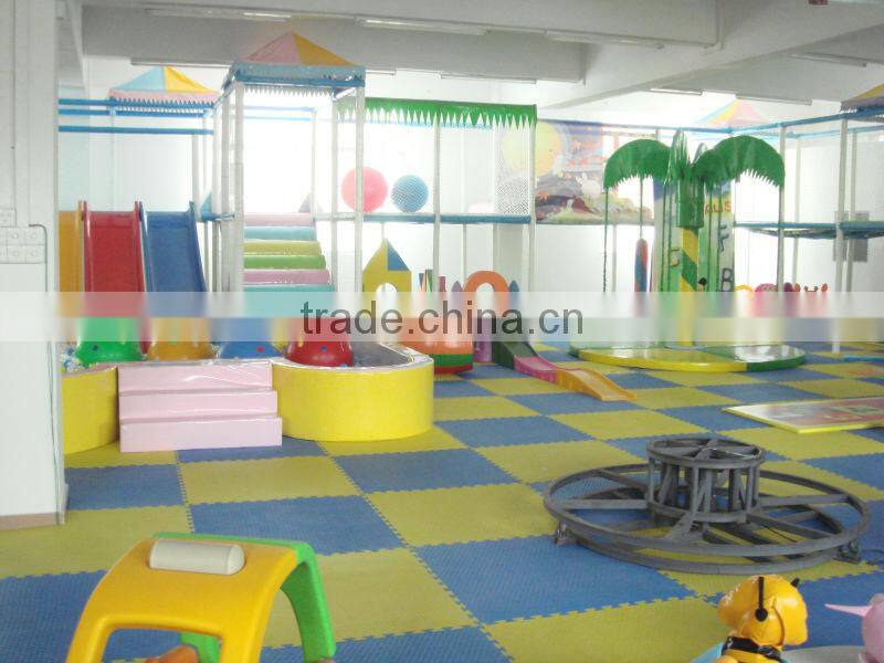 2013 hot sale ForestMist soft indoor children playground equipment naughty castle LT-1017B