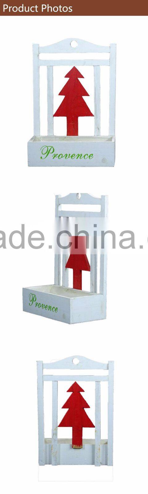 Wall Hanging Wooden Garden Flower Baskets