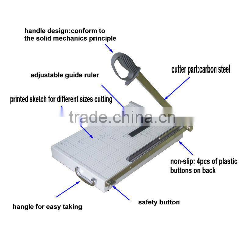 Office desktop manual hand guillotine B7 B6 A6 B5 A5 A4 A4 A3 paper cutter