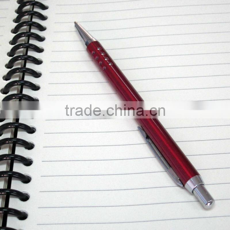 136mm germany refill aluminium barrel promotional pen