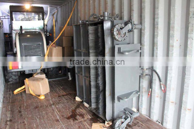 low price good quality wheel loader for sale 4WD without cabin