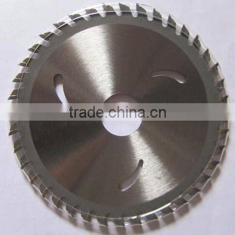 High bending resistance TCT pvc tube cutting circular saw blade