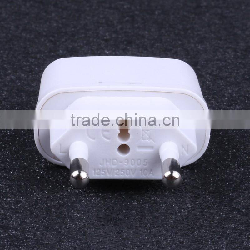 Universal Travel Adapter US AU UK to EU Plug Travel Wall AC Power Adapter 10A Socket Converter