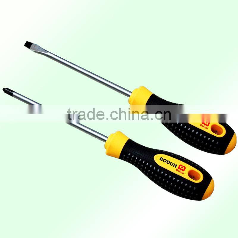D1061 Yellow and Black double color massage the handle with alone use screwdriver