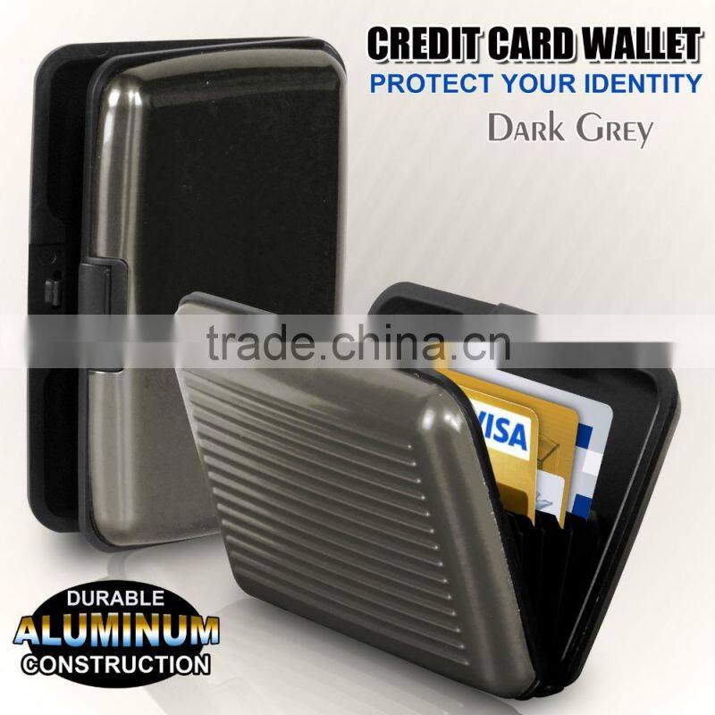 New as seen on tv aluminum credit card holder wallet