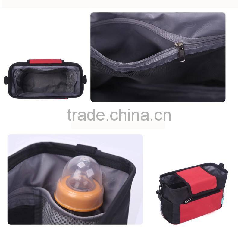 Polyester hanging troller baby organizer bag