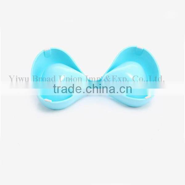 Double Dog Food Bowl Plastic