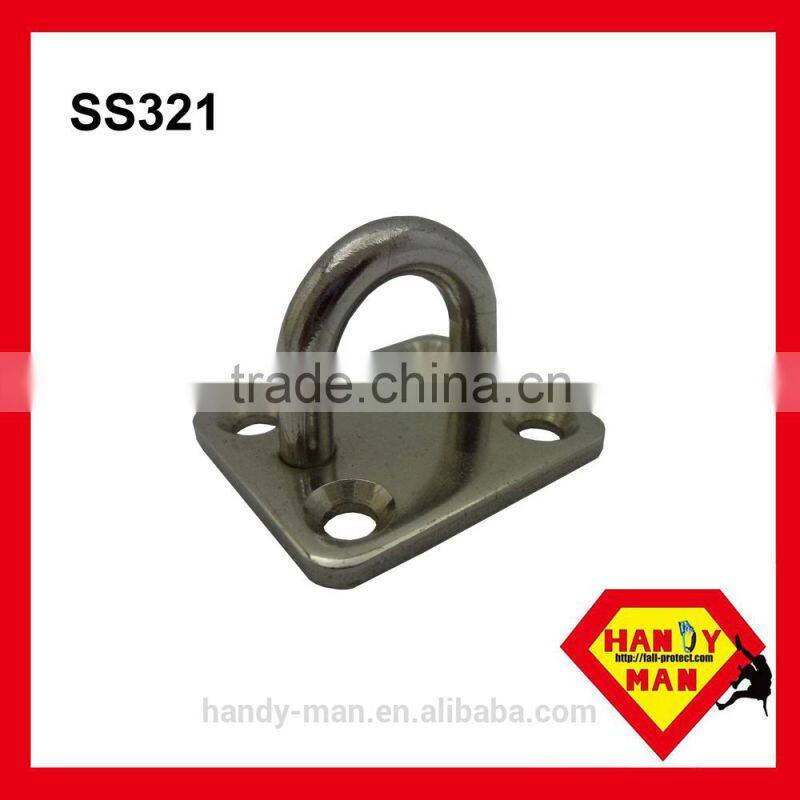 Marine Hardware Industrial Stainless Ring Plate with sink hole Anchor Plate