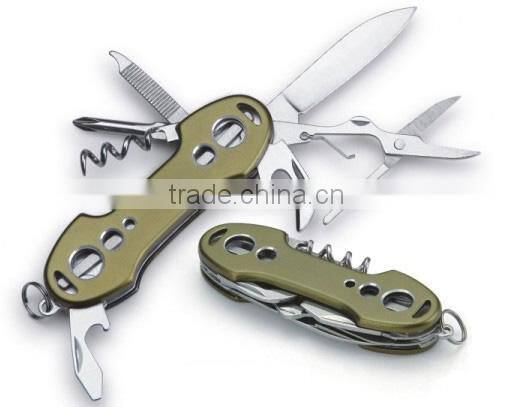 multi-function knife with Aluminium handle