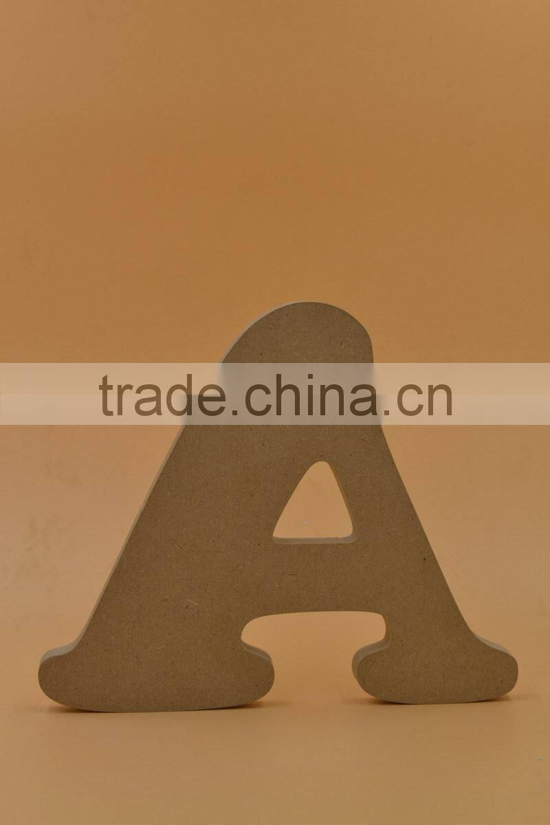 natural MDF Letter, alphabet ,,deco letter ,led letter