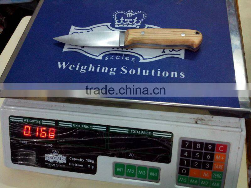 HIGH CARBON TOOL STEEL / O1 STEEL KNIFE OVERHALL 9 INCH LENGTH WITH 4 MM BLADE THICKNESS