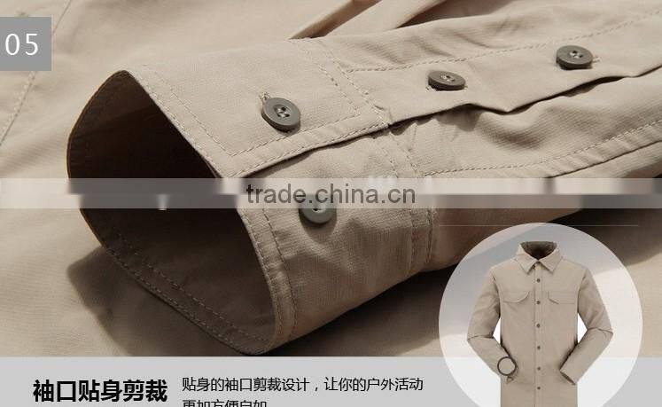 Fishing Hiking Anti-uv Quick-dry function Outdoor Shirt Men UV FISHING SHIRTS