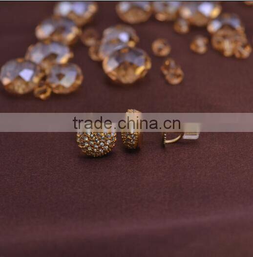 LSE337 men earrings screw back jewelry brass earring low price