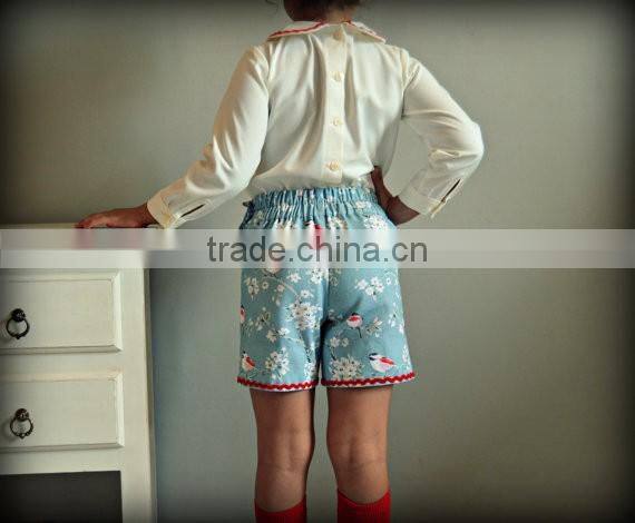 Korean Kids Clothes Wholesale Pure Cotton Printed Cute Baby Girl Clothes Set