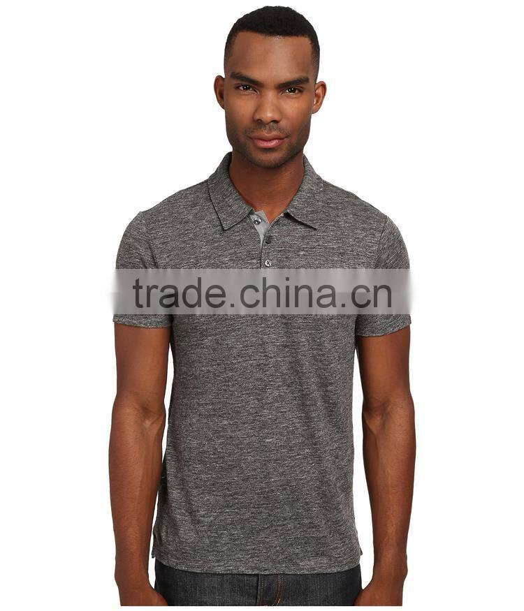Custom high quality mens linen polo shirt polo, mens brand shirts polo