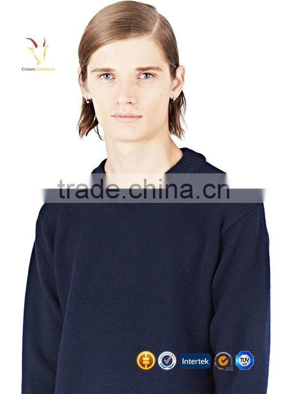 Fshionable Knitted Mens Wool Sweater Pullover Cashmere Sweater For Men