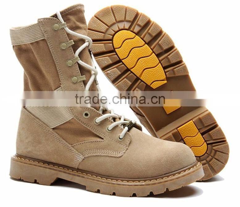 Fashion winter army boots Genuine Leather Tactical Men's working Combat Hunting Military Boots