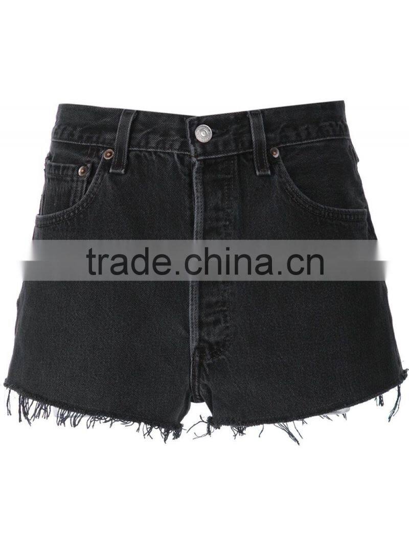 2017 latest Summer Fashion OEM mid-rise casual denim shorts jeans pant Hot Girls Sexy Board Shorts