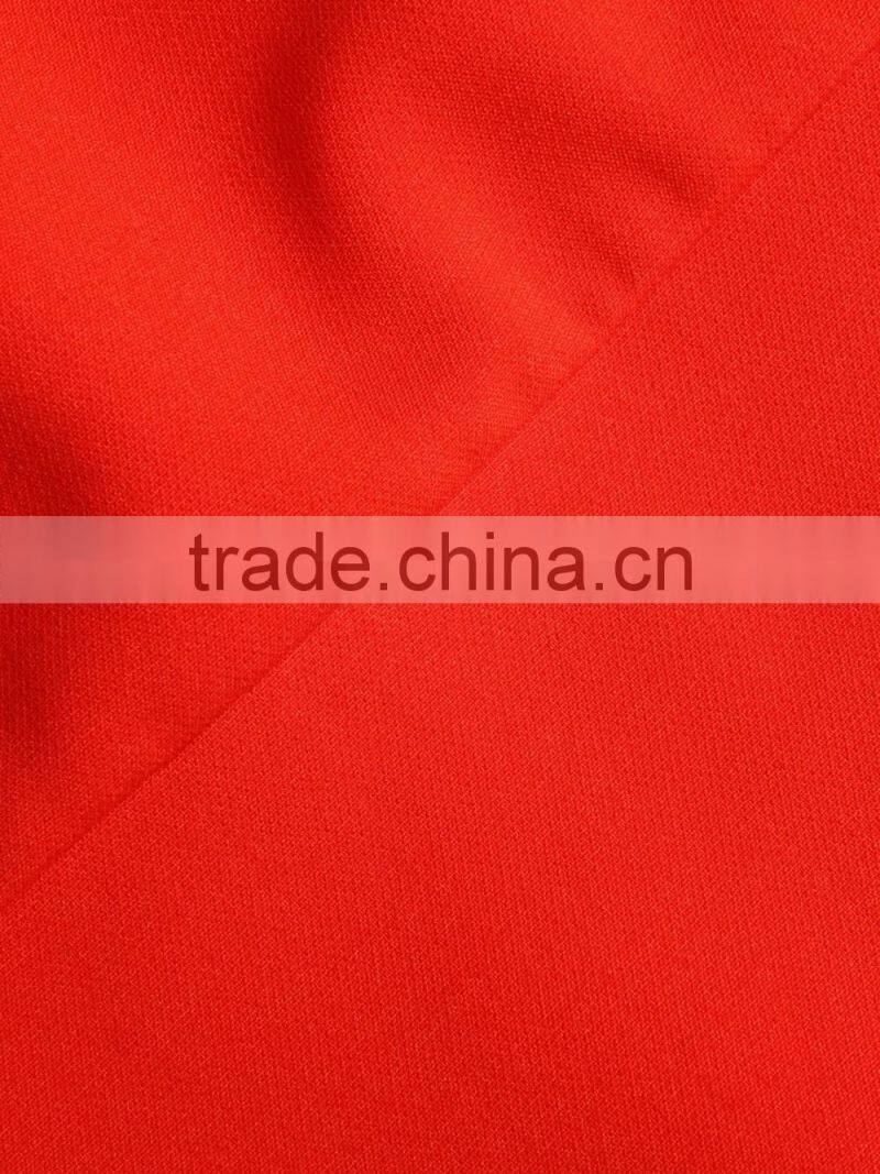 Ladies wavy side 3/4 sleeve high waist red umbrella cotton ol dress