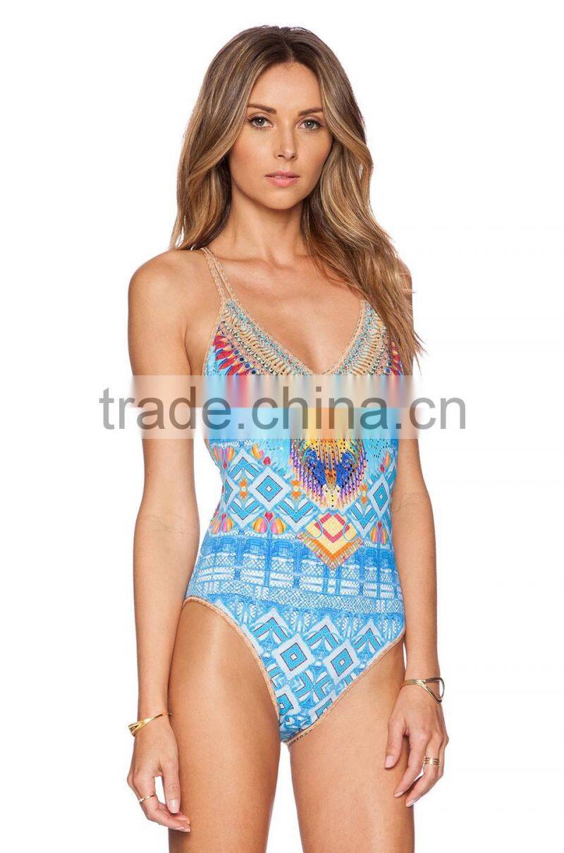 High Quality Cheap Pretty Sexy One-Piece Swimsuits For Women