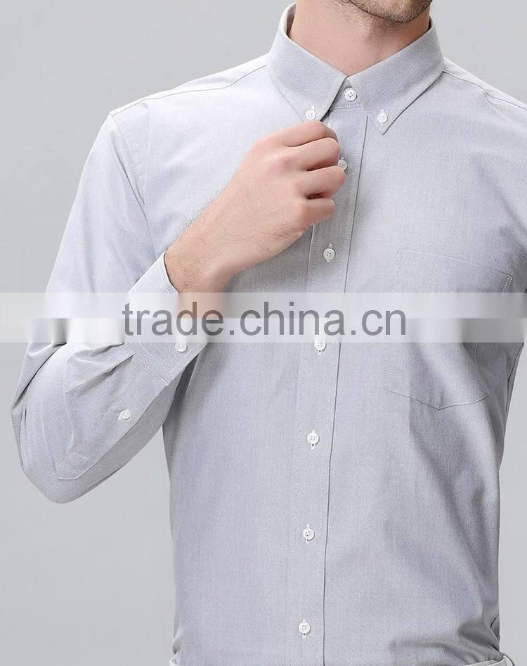 Long sleeve 100% cotton official shirts for men popular shirt designs for men