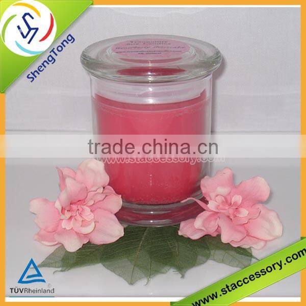 fashion and High quality scented candles in glass jar wholesale hot selling