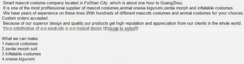 EVA plush material adult dragon costume blue dragon mascot costume