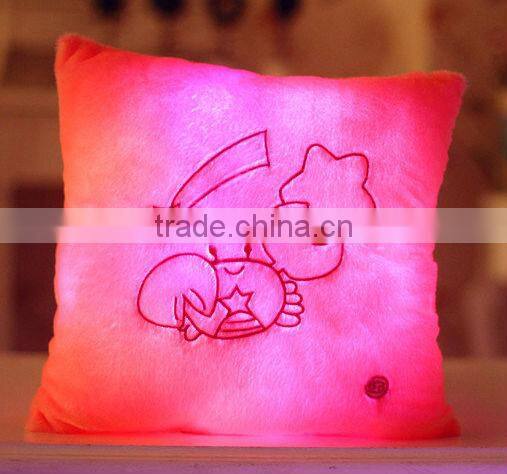 China wholesale LED constellation pillow plush LED pillow twelve Zodiac pillow cushion