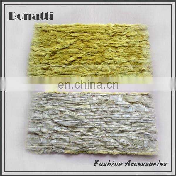 High quality rabbit fur plate