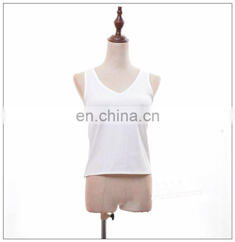 white beautiful sleeveless tops Breastfeeding cloth for light mature long dress