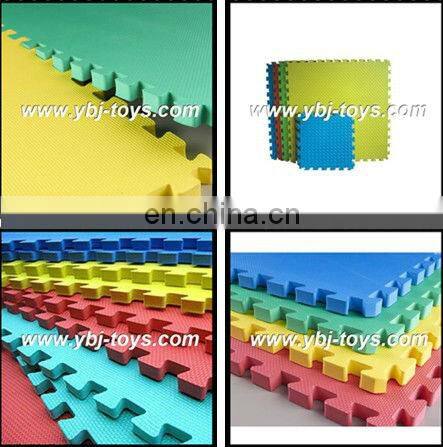 Xinsheng interlocking eva indoors floor mat, kids soft puzzle mat