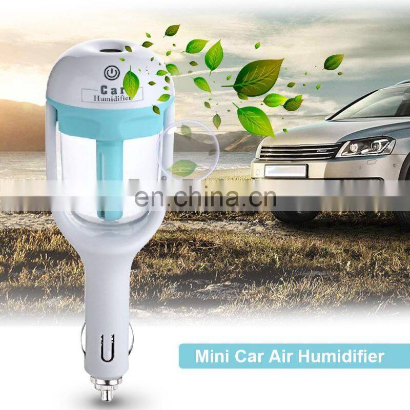 Portable Mini Car Humidifier, Car Aromatherapy Humidifier Air Purifier Air Mist Aroma Diffuser Humidifier for Cars