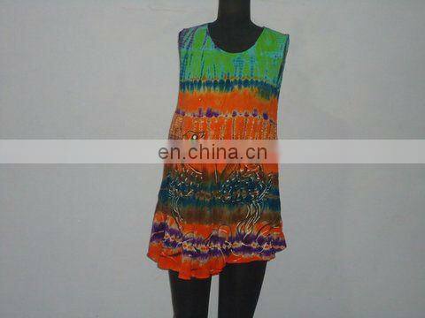 Rayon Tie Dye Dress