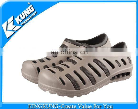 Green anti-slip cheap eva man garden shoe