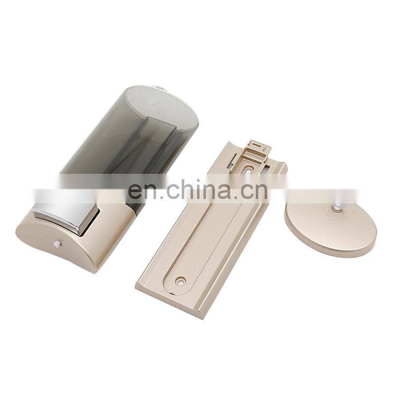 Single Plastic Wall Mounted liquid Soap Dispenser for hotel