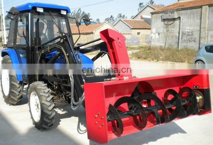 China mini farm tractor with snow blower