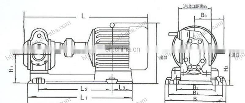Jinhai low pressure electric fuel pump with motor driven from Hebei manufacture