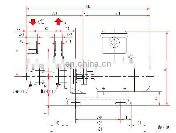 3G Series Marine Horizontal Diesel Three Screw Pump
