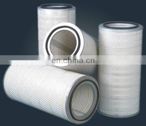 air filter and cooler,polyester air filter material pleated cylinder air cartridge