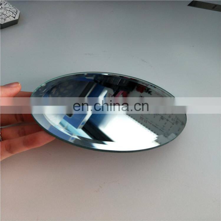 Customized Hexagon Shape Beveled Mirror Plate