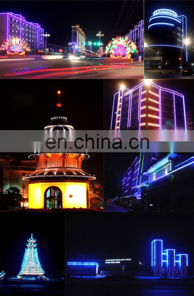 WS2812B WS2811 5V 12V 24V digital Smart RGB color changing 5cm cuttable addressable led neon rope light