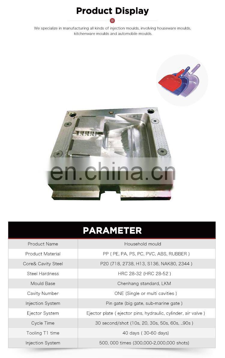 Wholesale progressive plastic injection dustpan moulding machine mould