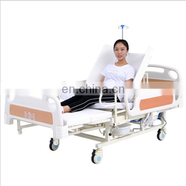 Cheap abs plastic side rail Icu Clinic Multi-function Hospital equipment Medical Electric Bed prices