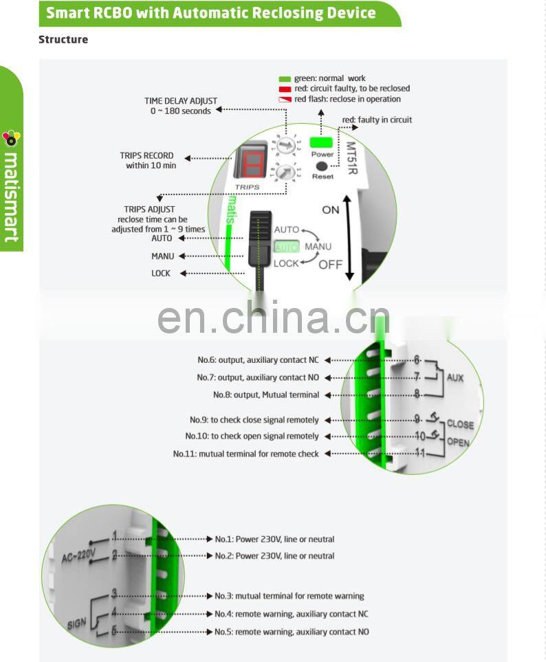 2021 latest technology matis MT53UV c32 auto recloser controller with over under voltage protection