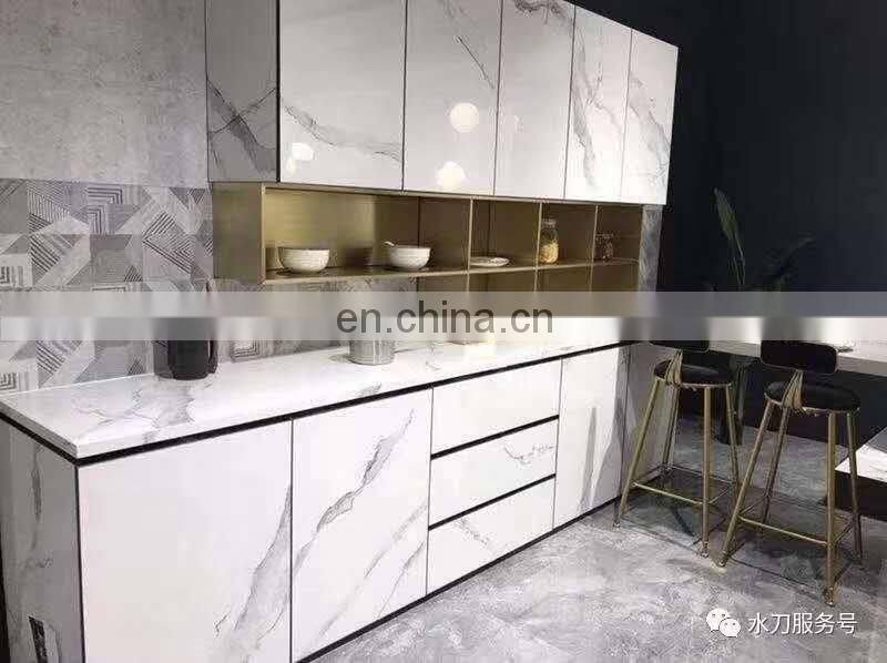 marble rock porcelain customized kitchen countertop office table top