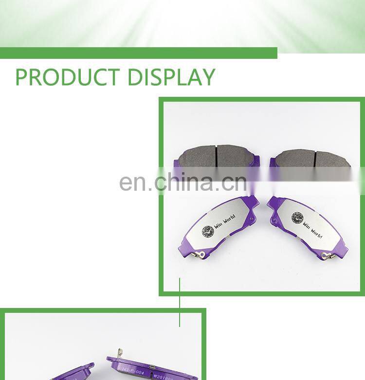 Auto parts market brake pad in guangzhou for Grandis/Galant/Outlander/Soveran/Lancer EX/Peugeot4008/SEBRING