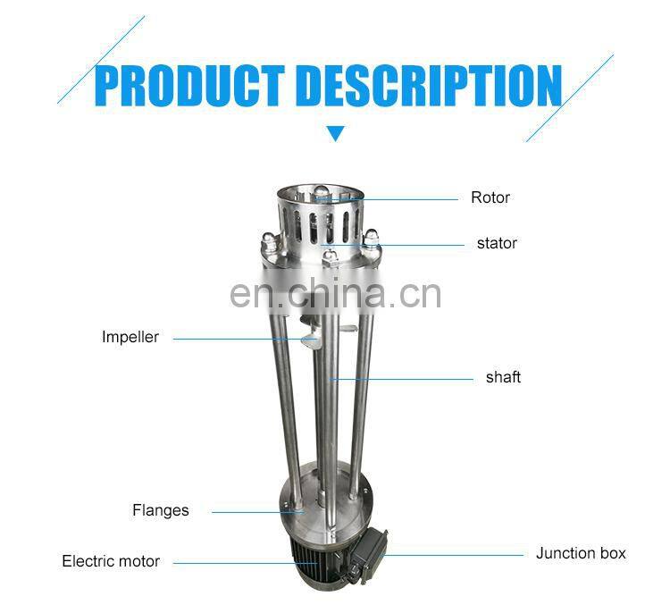 High Quality Industrial Juice Blender Mixer Emulsifier/Disperser/Commercial Machine
